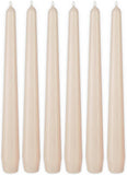 BRUBAKER 10 Inch Taper Candles - Dripless & Unscented - Made in Europe - 7.5 Hour Burn Time - Colored Wax Candles Perfect for Candle Holders and Candelabras