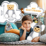 BRUBIES Teddy Koala - 10 Inch Teddy Bear in Koala Costume with Hood - Cuddly Toy for Cosy Adventures - Stuffed Animal for Children