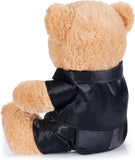 BRUBAKER Teddy Bear Wedding Couple - 10 Inch Bride and Groom Gift Set - Cuddly Toys for Wedding and Engagement - Soft toys