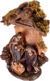 BRUBAKER Nativity Scene Set - Holy Family - Christ Child Jesus with Mary and Joseph - 10 Inch Tabletop Christmas Decor Figurine - Holiday Decoration - Designed in Germany
