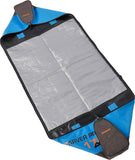 BRUBAKER Carver Performance Ski Bag for 1 Pair of Skis and Poles - Blue Black
