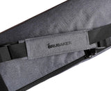 BRUBAKER Carver Performance Ski Bag for 1 Pair of Skis and Poles - Grey Black