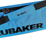 BRUBAKER Carver Performance Ski Bag for 1 Pair of Skis and Poles - Blue Black