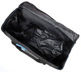 BRUBAKER Super Performance Ski Boot Bag Helmet Bag Backpack with Shoe Compartment - Blue Black