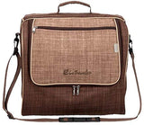BRUBAKER Picnic Shoulder Bag for 4 Persons Brown 14×10×13 - w Cooler Compartment