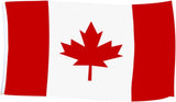 BRUBAKER 20 Feet Aluminum In-Ground Flagpole with 5 Feet by 3 Feet Canadian Flag