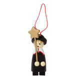 BRUBAKER 6 Handpainted Wooden Christmas Tree Ornaments Decoration - Christmas Choir - Designed in Germany