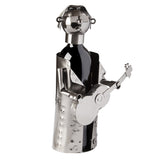BRUBAKER Wine Bottle Holder "Guitar Player"/"Rockstar" 6062