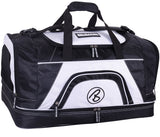 BRUBAKER "Big Base" XXL Gym & Sauna Bag with Shoe Compartment - 25 Inches - Sports Duffel Bag - Durable - Multiple Colors