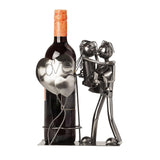 BRUBAKER Wine Bottle Holder "Love Couple, Carrying Wife Over The Threshold" 99109