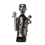 BRUBAKER Wine Bottle Holder "Huge Golfer" 6050