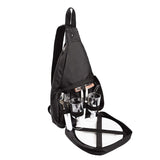 BRUBAKER Deluxe Two Person Picnic Backpack Black Plates Cutlery Set