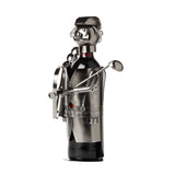 BRUBAKER Wine Bottle Holder "Huge Golfer" 6050