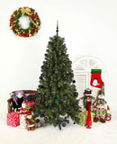 BRUBAKER 101 Pack Assorted Christmas Ball Ornaments - Shatterproof - with Green Pickle and Tree Topper - Designed in Germany