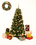 BRUBAKER 101 Pack Assorted Christmas Ball Ornaments - Shatterproof - with Green Pickle and Tree Topper - Designed in Germany