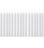 BRUBAKER Christmas Tree Candles for Pyramids & Chimes - White - Pack of 20 in a Gift Box