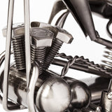 BRUBAKER Wine Bottle Holder "Motorcyclists"/"Biker" 6012