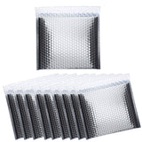 BRUBAKER Thermal Insulated Bubble Mailers 11 x 9.8 Padded Cool Shields - Pack Size 5 to 1000 - Peel and Seal - Metallic foil