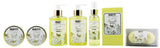 BRUBAKER Cosmetics 'Vanilla Rose Mint' 9-Pieces Bath Gift Set in Trug Crate 15QA01