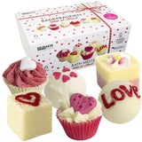 BRUBAKER "Wild at Heart" Bath Melts Gift Set - Vegan - Organic