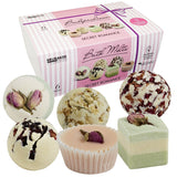 BRUBAKER "Secret Romance" Bath Melts Gift Set - Vegan - Organic - Handmade