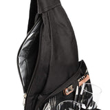 BRUBAKER Deluxe Two Person Picnic Backpack Black Plates Cutlery Set