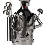 BRUBAKER Wine Bottle Holder "Huge Golfer" 6050