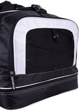 BRUBAKER "Big Base" XXL Gym & Sauna Bag with Shoe Compartment - 25 Inches - Sports Duffel Bag - Durable - Multiple Colors