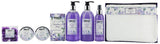 BRUBAKER Cosmetics 'Lavender & Mint' 12 Pieces Bath Gift Set in Decorative Jute Box 15QC11