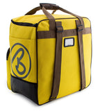 BRUBAKER Ski Bag Combo for Ski, Poles, Boots and Helmet - Limited Edition - Yellow Brown