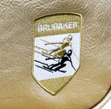 BRUBAKER Ski Boot Bag for Boots, Helmet, Gear and Apparel - White/Golden