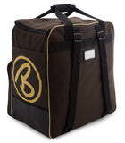 BRUBAKER Ski Bag Combo for Ski, Poles, Boots and Helmet - Limited Edition - Brown / Sand
