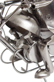BRUBAKER Wine Bottle Holder Biker "Motorcyclist" 7017