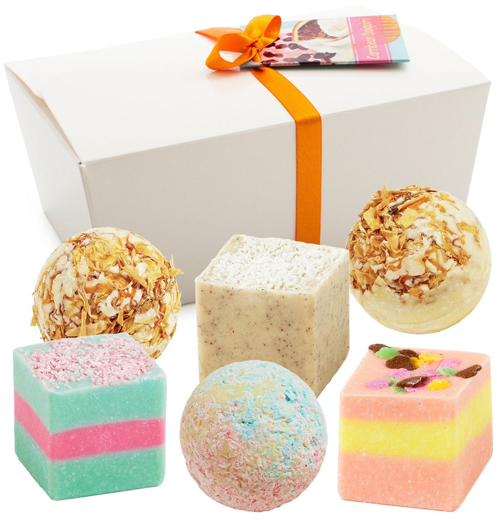 BRUBAKER "Caribbean Daiquiri" Bath Melts Gift Set - Vegan - Organic