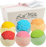 BRUBAKER "Tropical Rainbow" Bath Melts Gift Set - Vegan - Organic - Handmade