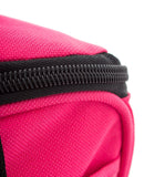 BRUBAKER Ski Bag Combo for Ski, Poles, Boots and Helmet - Limited Edition - Dark Pink / White