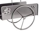 BRUBAKER Wine Bottle Holder "Couple on Tandem Bicycle" Metal Sculptures and Figurines Decor Wine Racks and Stands Gifts Decoration