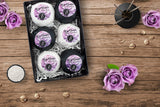 BRUBAKER 6 Handmade "Rose Bombs" Bath Bombs Gift Set - All Natural, Vegan, Organic Ingredients - Macadamia Nut Oil, Olive Oil, Almond Oil & Aloe Vera