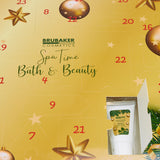 BRUBAKER Cosmetics Beauty Advent Calendar 24 Body Care Products & Spa Accessories - The XXL Wellness Christmas Calendar for Women and Girls - Gold