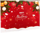 BRUBAKER Cosmetics Beauty Advent Calendar 24 Body Care Products & Spa Accessories - The XXL Wellness Christmas Calendar for Women and Girls - Red
