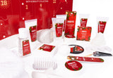 BRUBAKER Cosmetics Beauty Advent Calendar 24 Body Care Products & Spa Accessories - The XXL Wellness Christmas Calendar for Women and Girls - Red