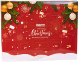 BRUBAKER Cosmetics Beauty Advent Calendar 24 Body Care Products & Spa Accessories - The XXL Wellness Christmas Calendar for Women and Girls - Red