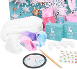 BRUBAKER Cosmetics Beauty Advent Calendar 24 Body Care Products & Spa Accessories - The XXL Wellness Christmas Calendar for Women and Girls - Mint Blue