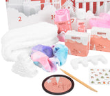 BRUBAKER Cosmetics Beauty Advent Calendar 24 Body Care Products & Spa Accessories - The XXL Wellness Christmas Calendar for Women and Girls - Cities Landmark Pink