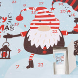 BRUBAKER Cosmetics Beauty Advent Calendar 24 Body Care Products & Spa Accessories - The XXL Wellness Christmas Calendar for Women and Girls - Gnome Dwarfs