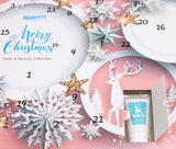 BRUBAKER Cosmetics Beauty Advent Calendar 24 Body Care Products & Spa Accessories - The XXL Wellness Christmas Calendar for Women and Girls - Stars and Snowflakes Pink