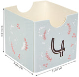 BRUBAKER Advent Calendar to Fill - Animal Christmas Pink - Reusable DIY Christmas Calendar with 24 Doors for Vouchers, Sweets and Other Surprises - 12.8 Inches Tall Made of Cardboard