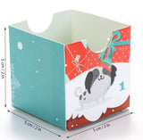 BRUBAKER Advent Calendar for Dogs to Fill - Reusable DIY Christmas Calendar for Treats, Snacks, Sweets for Your Four-Legged Friend or Family - Pet Calendar with 24 Doors