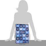 BRUBAKER Advent Calendar to Fill - Gnomes Blue - Reusable DIY Christmas Calendar with 24 Doors for Vouchers, Sweets and Other Surprises - 12.8 Inches Tall Made of Cardboard