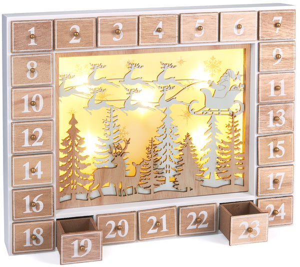 Adventskalender zum Befüllen - Weihnachtshaus | Online Shop Europe